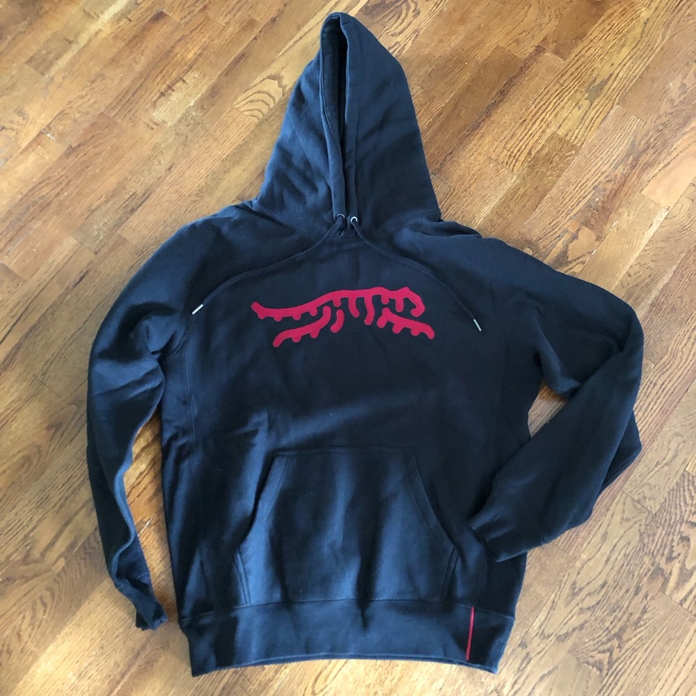 Sun Day Red Icon Chain Stitch Hoodie-medium
